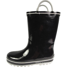 2020 Nouveaux bottes de pluie à demi-mollet bon marché en gros bottes de pluie hommes avec capuchon d&#39;orteil transparent bottes pour les enfants